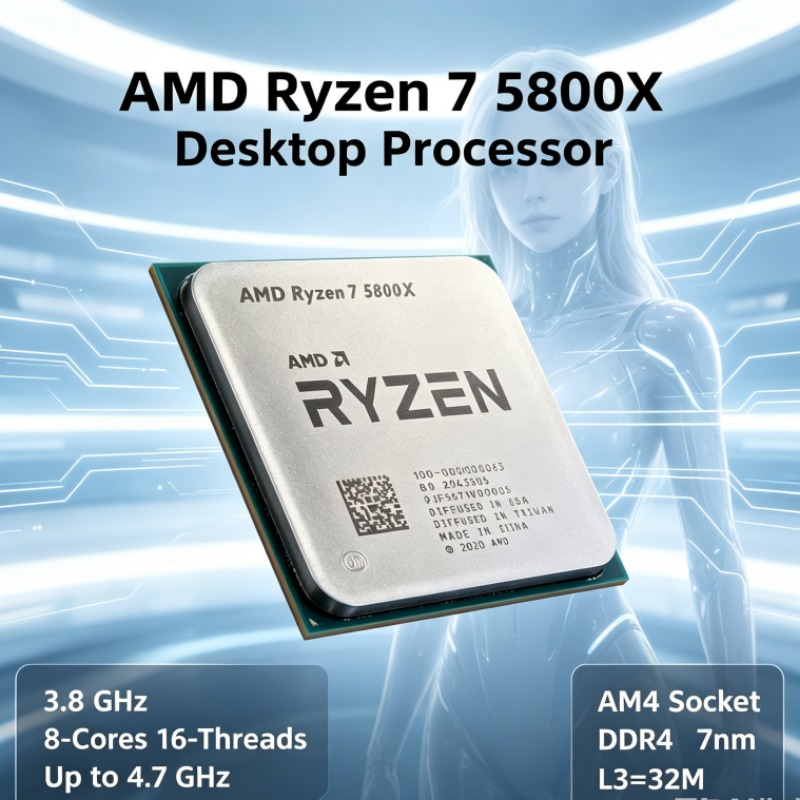 Amd Cpu Ryzen 7 - معالج AMD Ryzen 7 5800X R7