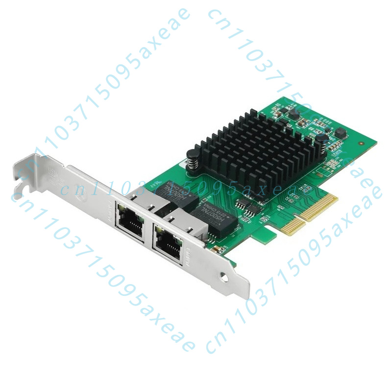 Gigabit Network Card - بطاقة واجهة شبكة إيثرنت جيجابت مزدوجة