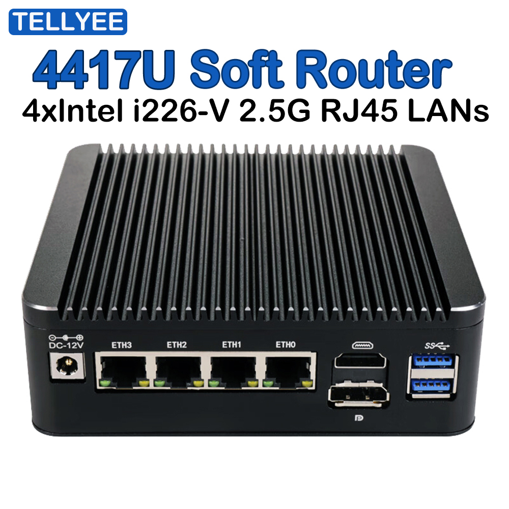 Thin Client Mini Pc - الجيل الثاني عشر Intel Pentium 4417U