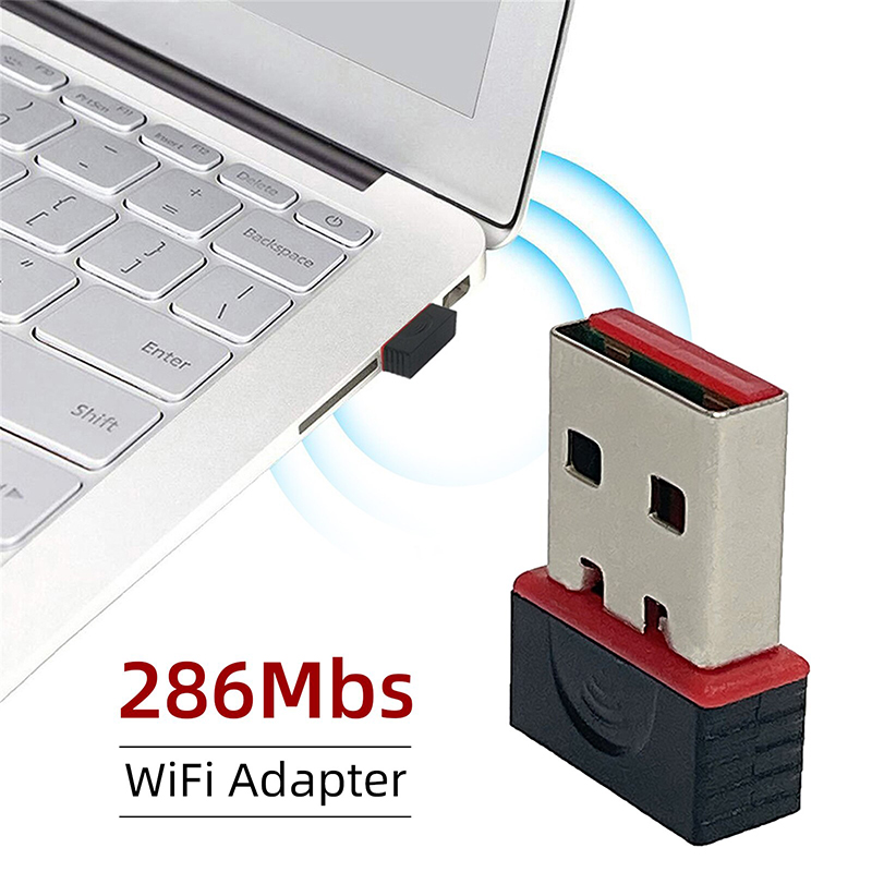 2.4Ghz لاسلكي صغير USB واي فاي - مراجعة Gigabit Network Card وسعره