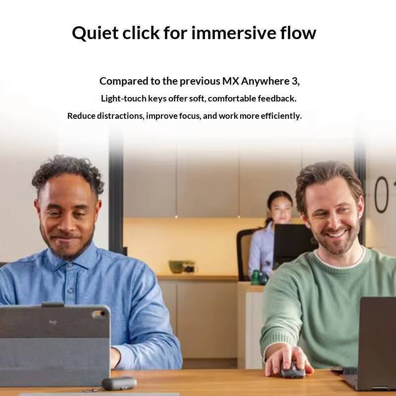 ماوس لاسلكي MX Anywhere 3S - د - مراجعة Office Tech And Space وسعره