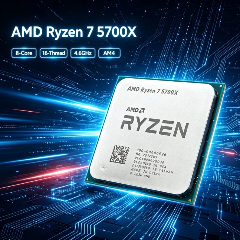 معالج AMD Ryzen 7 5700X بـ 8 ن - مراجعة Amd Cpu Ryzen 7 وسعره