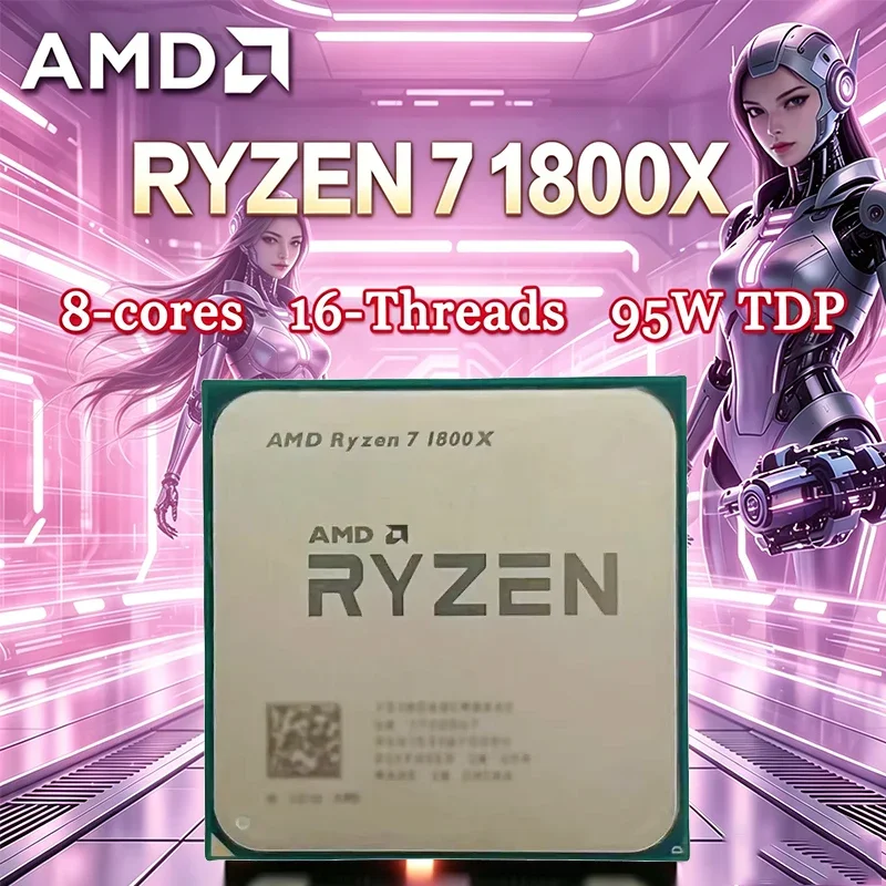 معالج AMD Ryzen 7 1800X بسرعة  - مراجعة Amd Cpu Ryzen 7 وسعره