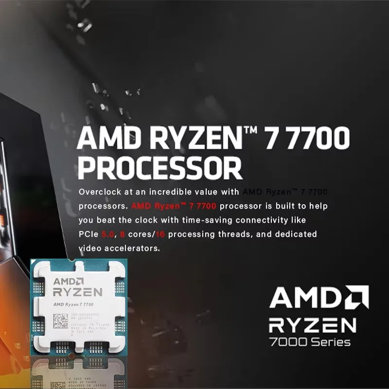 معالج AMD Ryzen 7 7700 الجديد  - مراجعة Amd Cpu Ryzen 7 وسعره