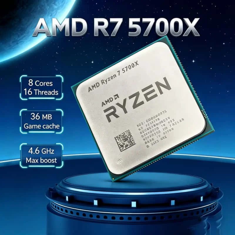 معالج AMD Ryzen 7 5700X R7 570 - مراجعة Amd Cpu Ryzen 7 وسعره