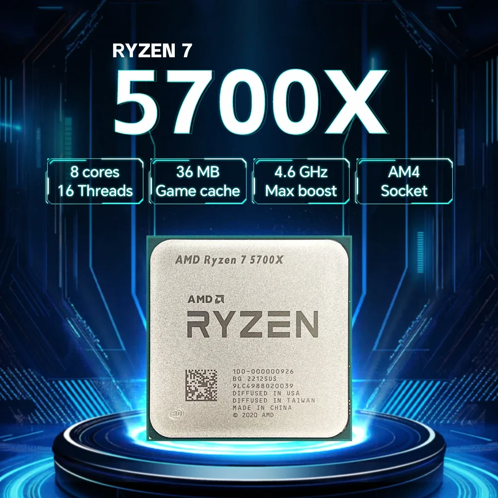 معالج AMD Ryzen 7 5700X R7 570 - مراجعة Amd Cpu Ryzen 7 وسعره