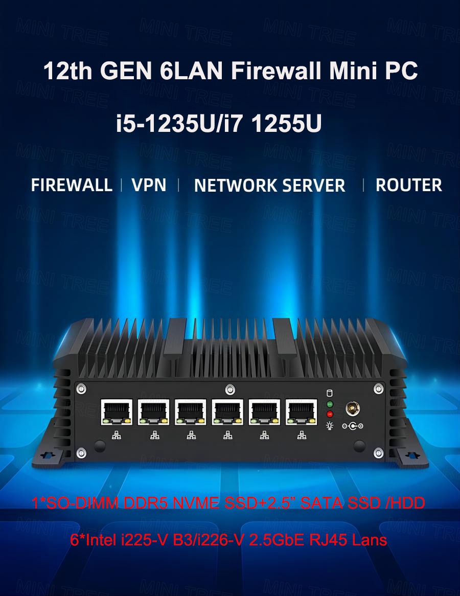 جهاز فاير وول صغير بدون مروحة، - مراجعة Thin Client Mini Pc وسعره