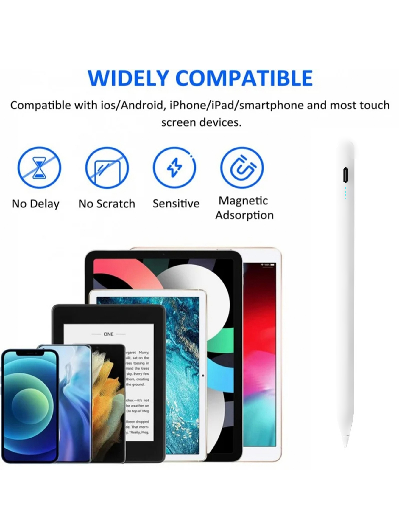 قلم ستايلس عالمي لأجهزة أندروي - مراجعة Office Tech Gadgets وسعره