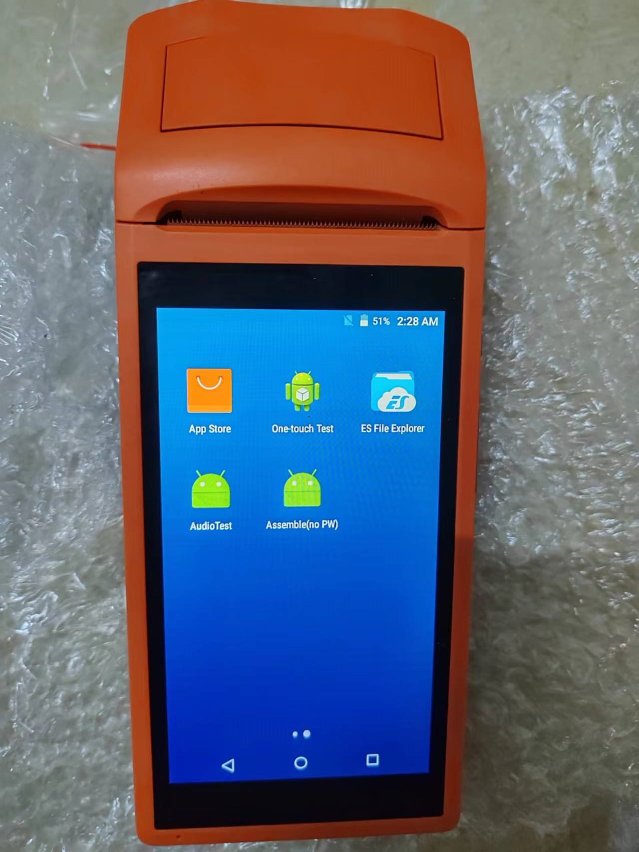 محطة po محمولة مستعملة مع طابع - مراجعة Pos Terminal Android وسعره