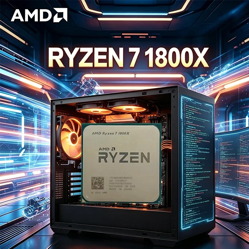 معالج AMD Ryzen 7 1800X CPU R7 - مراجعة Amd Cpu Ryzen 7 وسعره