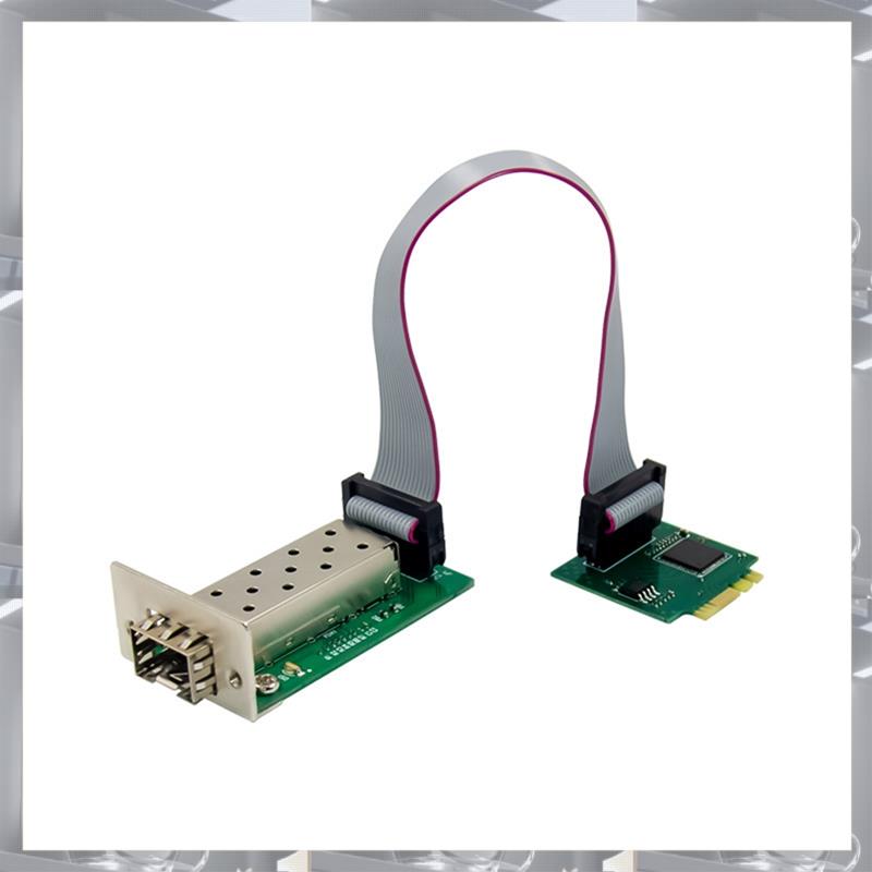 حار بيع-M.2 A E Key SFP بطاقة  - مراجعة Gigabit Network Card وسعره