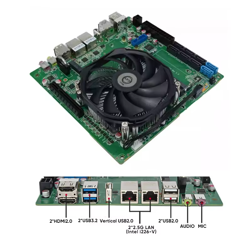 لوحة أم Topton N21 11-Bay ITX  - مراجعة Amd Cpu Ryzen 7 وسعره
