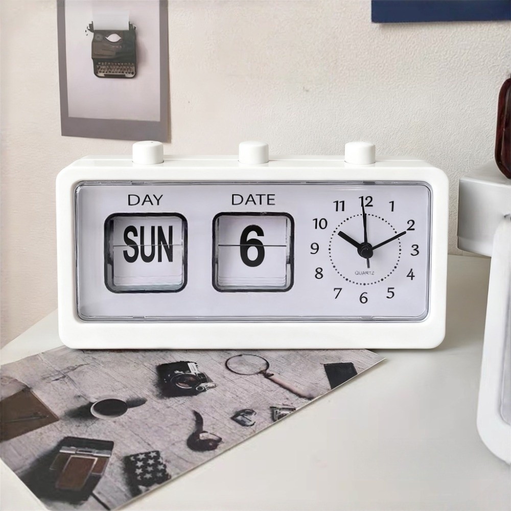 ساعة تقويم إلكترونية بتقليب ال - مراجعة Office Tech Gadgets وسعره