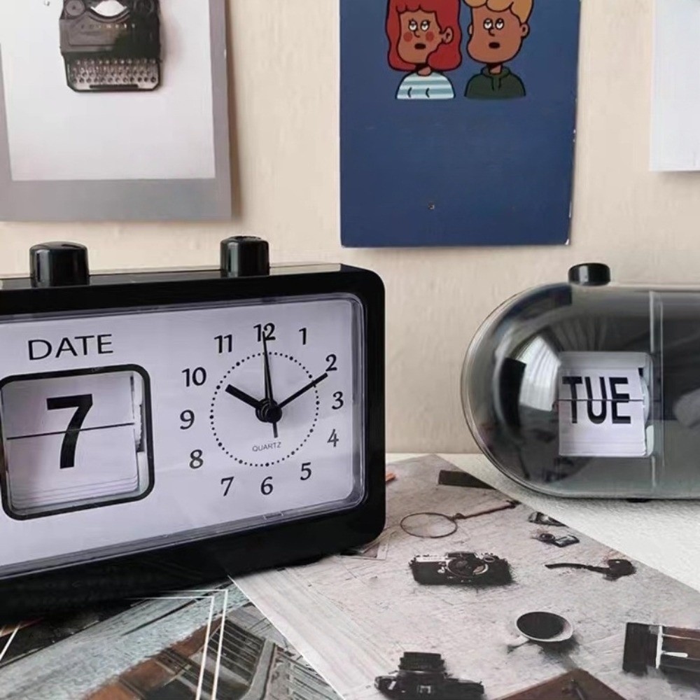 ساعة تقويم إلكترونية بتقليب ال - مراجعة Office Tech Gadgets وسعره