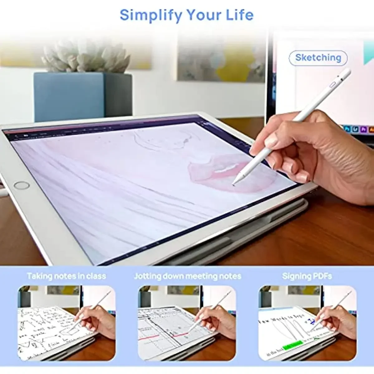 قلم ستايلس متوافق مع أجهزة آيب - مراجعة Office Tech Gadgets وسعره