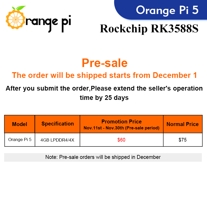 Orange Pi 5 4GB RK3588S ، وحدة - مراجعة Gigabit Network Card وسعره