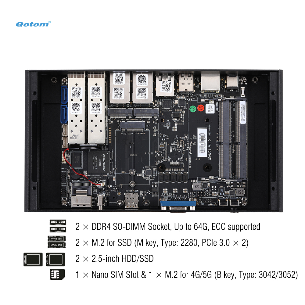 كمبيوتر مصغر Q20300G9 بمعالج A - مراجعة Thin Client Mini Pc وسعره