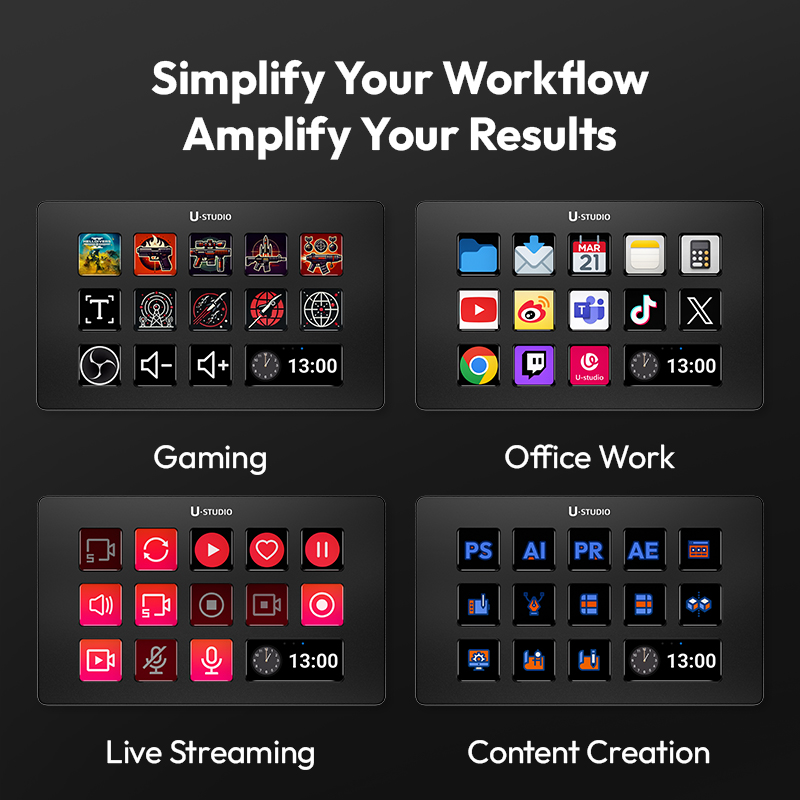 لوحة مفاتيح D200 Stream Deck م - مراجعة Office Youtuber وسعره