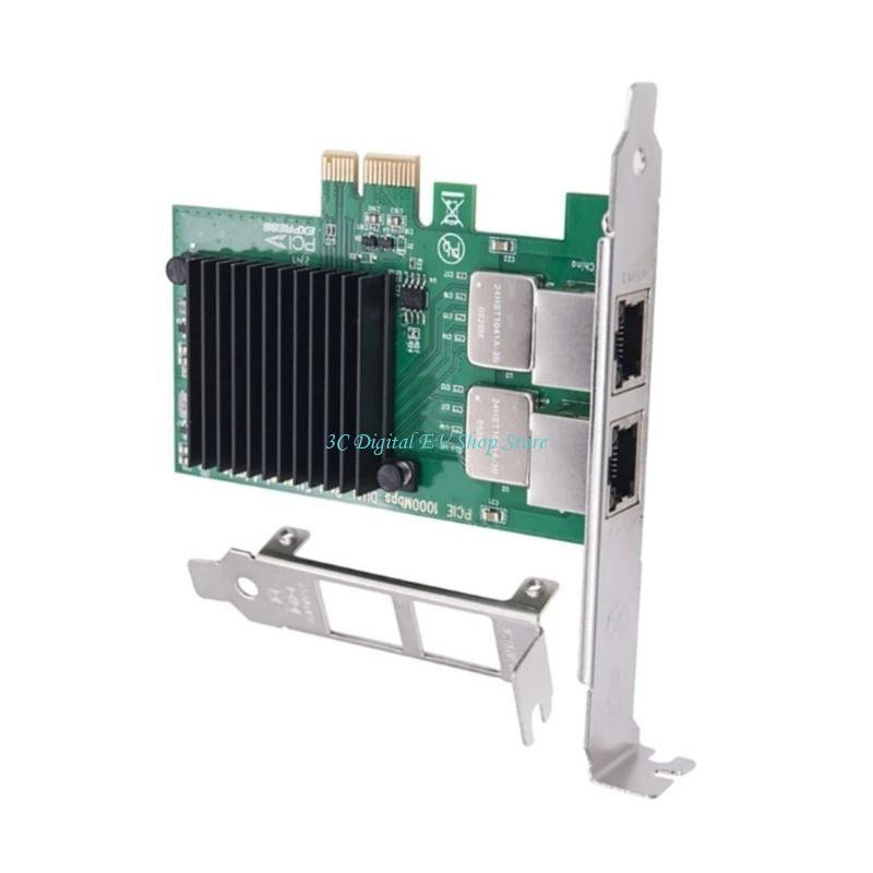 بطاقة شبكة الخادم E74D PCIe مح - مراجعة Gigabit Network Card وسعره