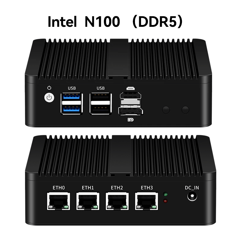 جهاز كمبيوتر صغير بدون مروحة X - مراجعة Thin Client Mini Pc وسعره