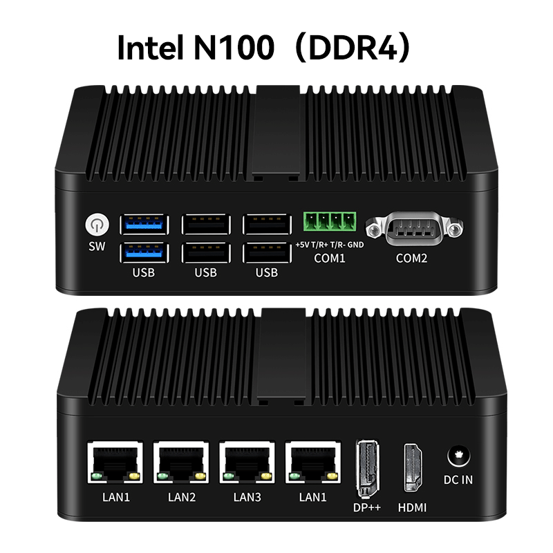 جهاز كمبيوتر صغير بدون مروحة X - مراجعة Thin Client Mini Pc وسعره