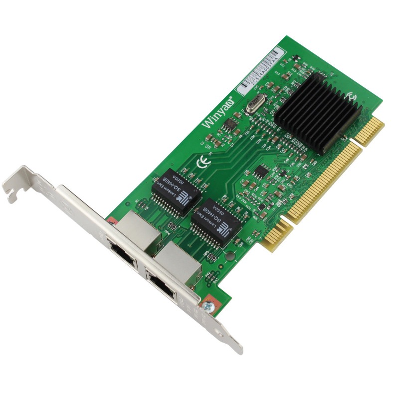 بطاقة واجهة شبكة جيجابت ثنائية - مراجعة Gigabit Network Card وسعره