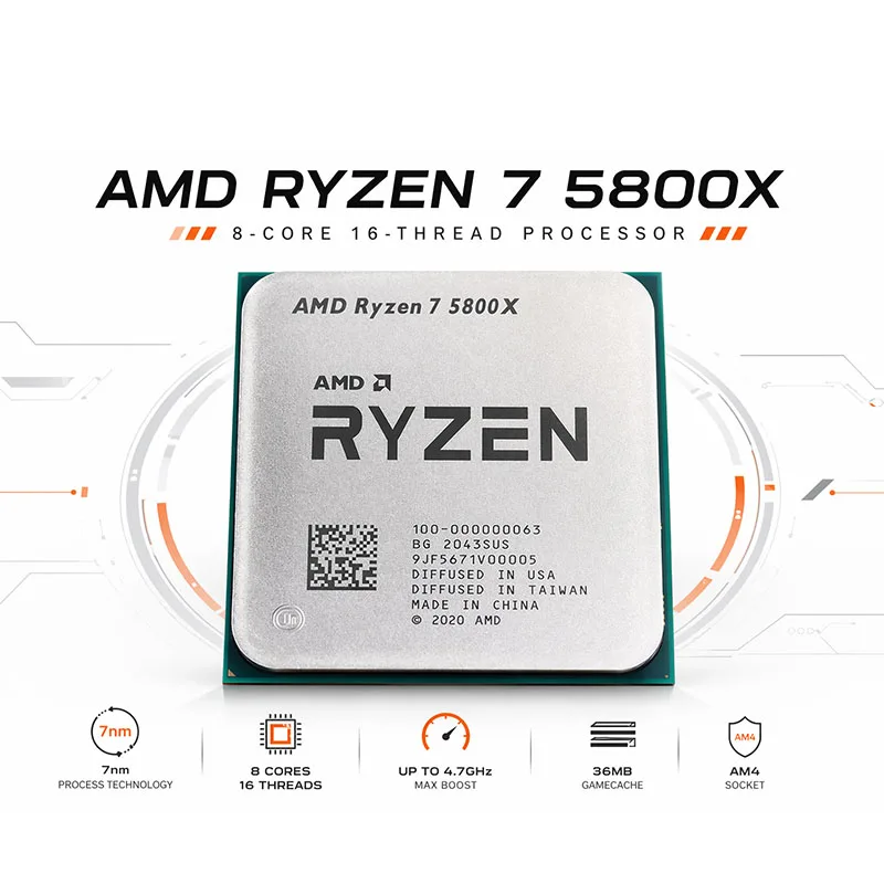 معالج AMD Ryzen 7 5800X غير مق - مراجعة Amd Cpu Ryzen 7 وسعره
